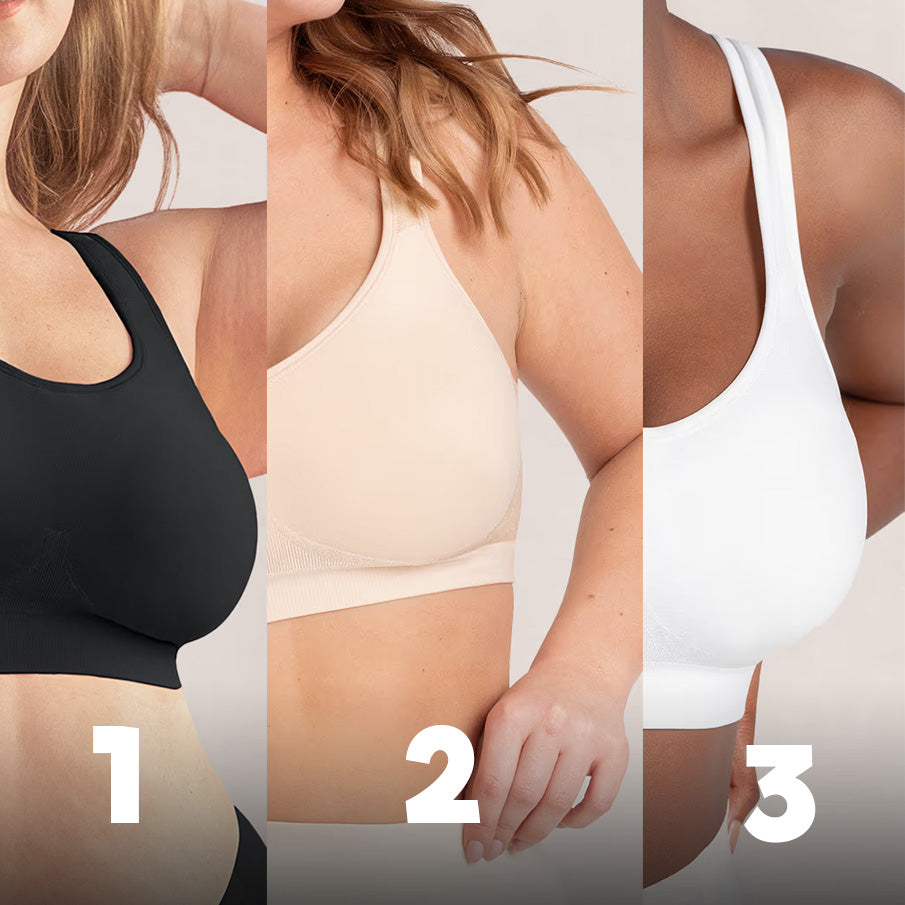 Pack 3x1 —  3 sujetadores El Tendora 3D por el precio de 1 – (solo 29,90€ — paga al recibir sin riesgos)