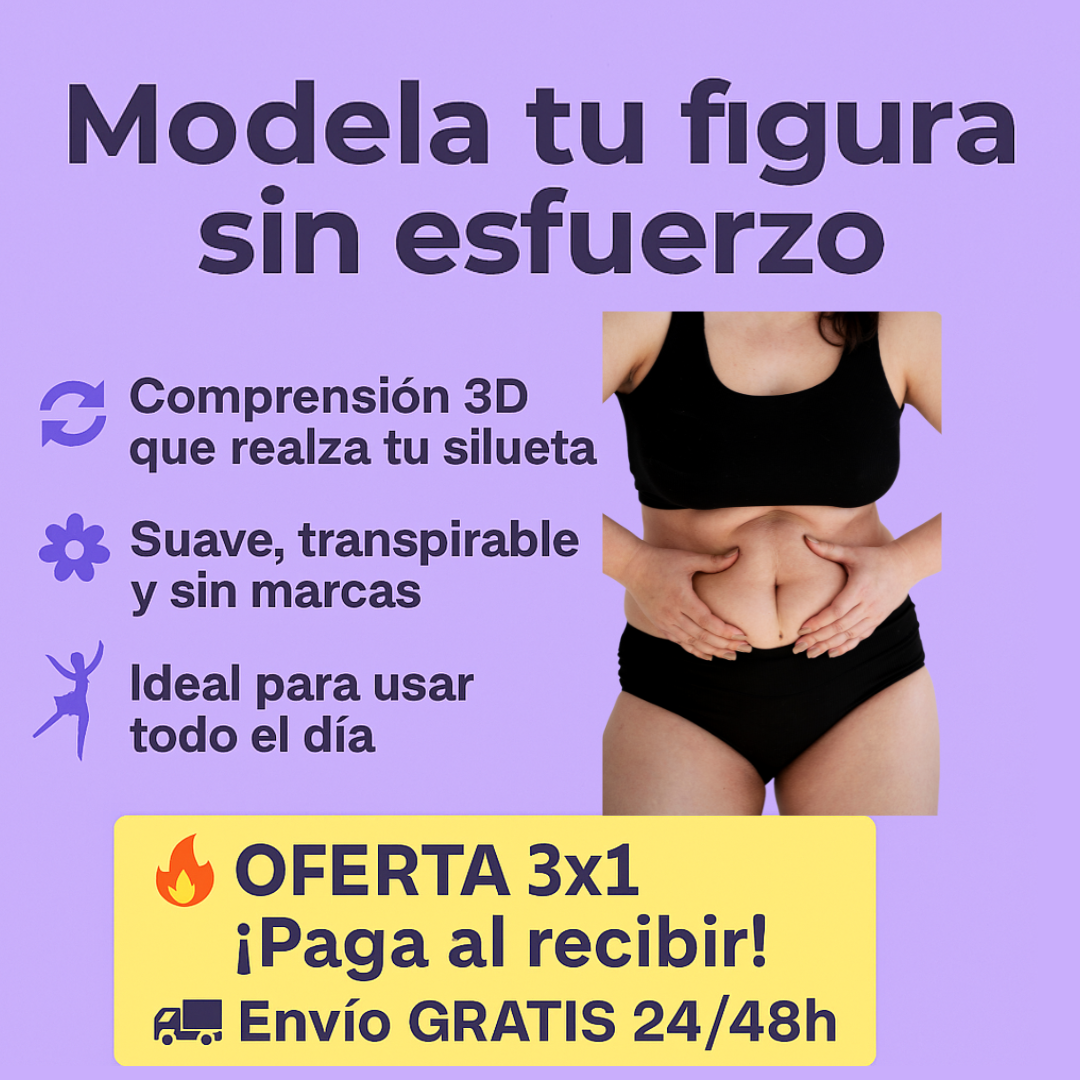 Pack 3x1 — Braga Moldeadora 3D El Tendora: compra 1 y llévate 2 GRATIS  (paga al recibir sin riesgos)